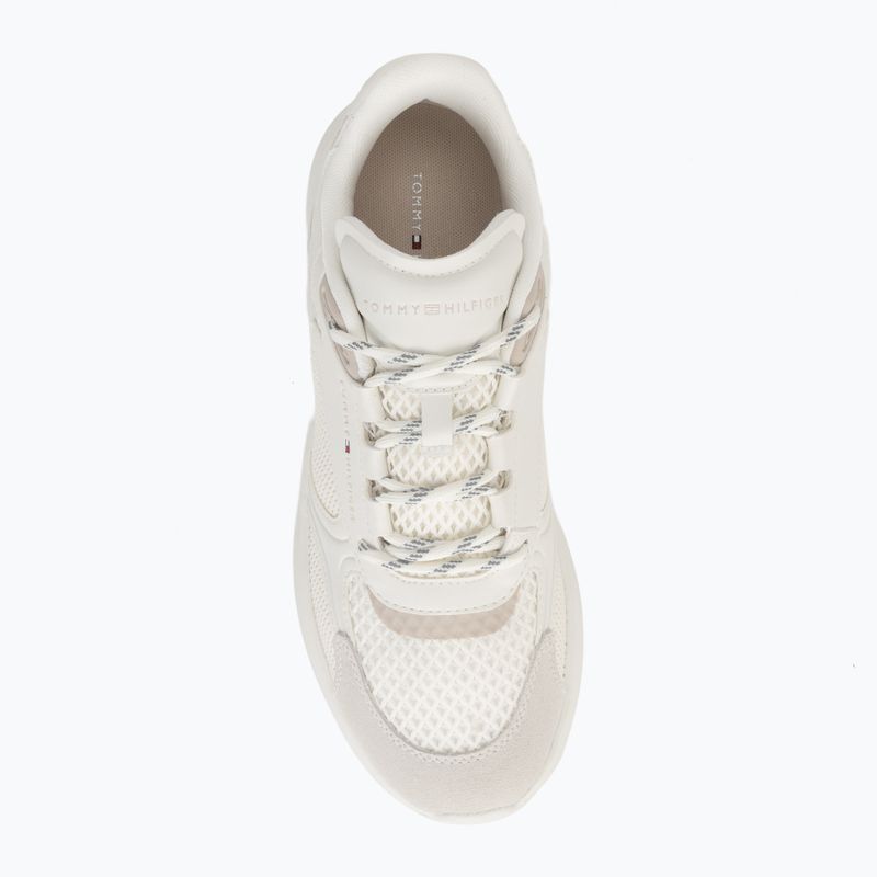 Взуття чоловіче Tommy Hilfiger Lightweight Runner Monocolor ecru 5
