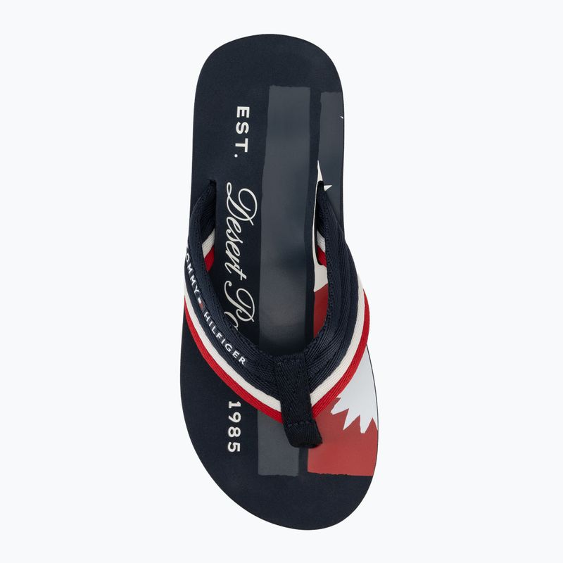 В'єтнамки чоловічі Tommy Hilfiger Patch Print desert sky 5