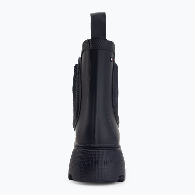 Галоші жіночі Tommy Hilfiger Rubber Flag Cleated space blue 6