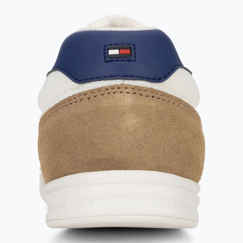 Взуття чоловіче Tommy Hilfiger Low Pro Cupsole Nylon Suede Mix ecru 6