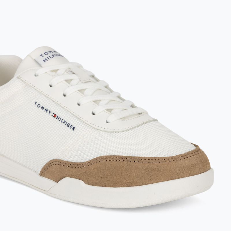 Взуття чоловіче Tommy Hilfiger Low Pro Cupsole Nylon Suede Mix ecru 7