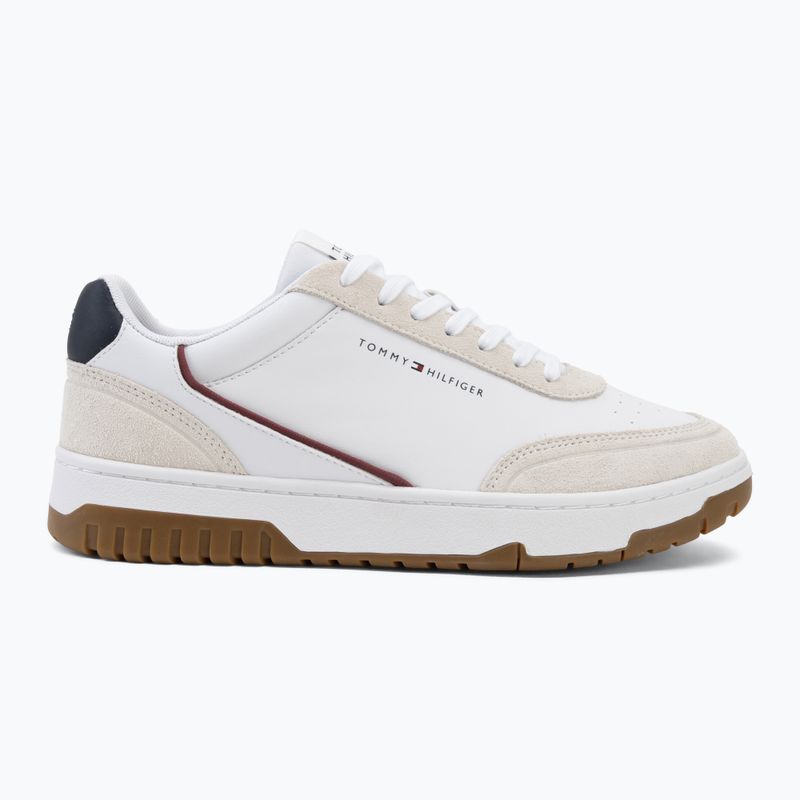 Взуття чоловіче Tommy Hilfiger Basket Core Leather Suede Mix rwb 2