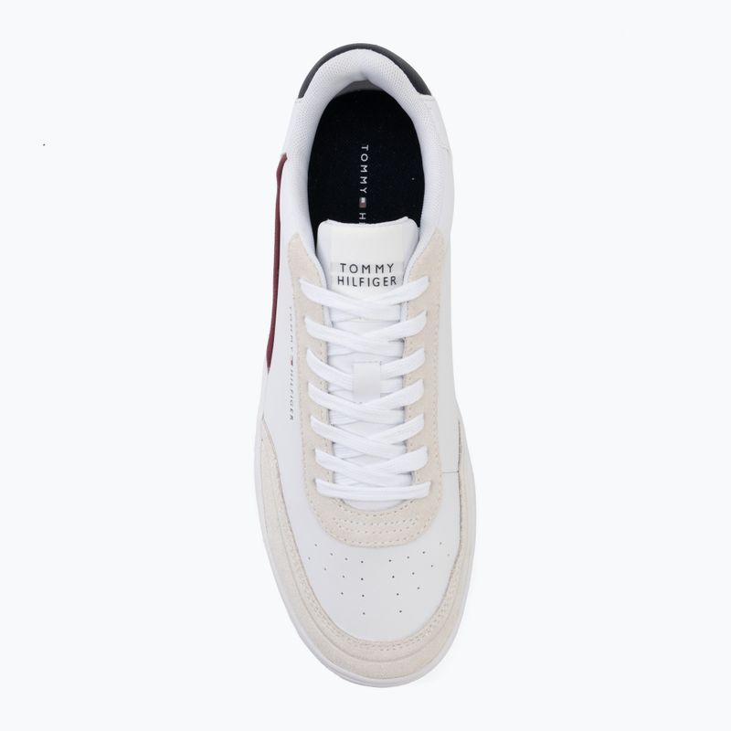 Взуття чоловіче Tommy Hilfiger Basket Core Leather Suede Mix rwb 5