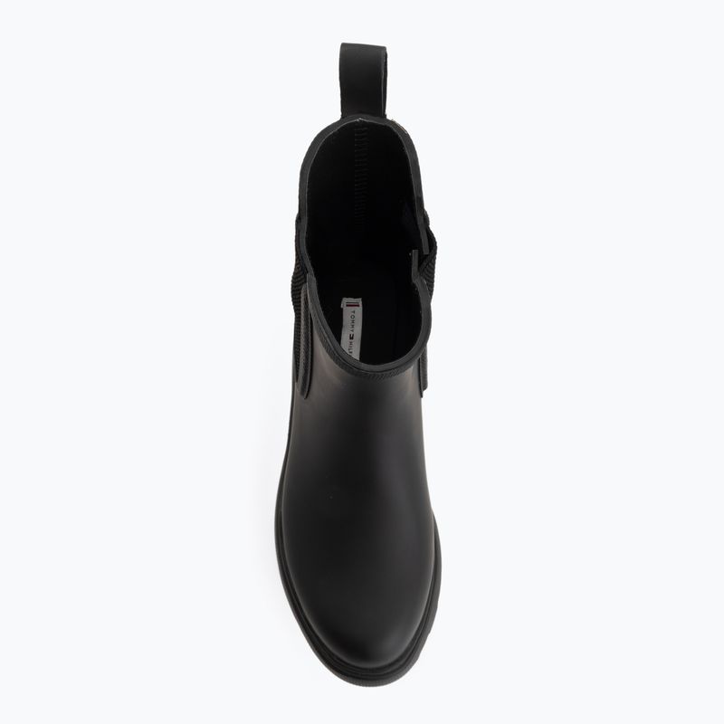 Галоші жіночі Tommy Hilfiger Rubber Flag Cleated black 5