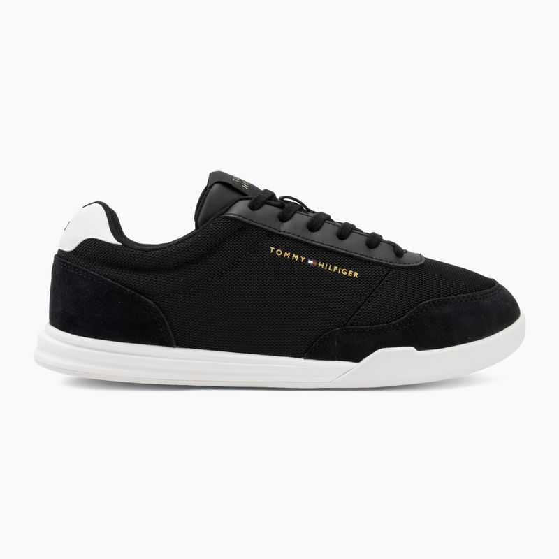 Взуття чоловіче Tommy Hilfiger Low Pro Cupsole Nylon Suede Mix black 2