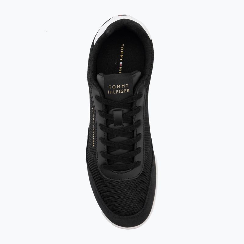 Взуття чоловіче Tommy Hilfiger Low Pro Cupsole Nylon Suede Mix black 5