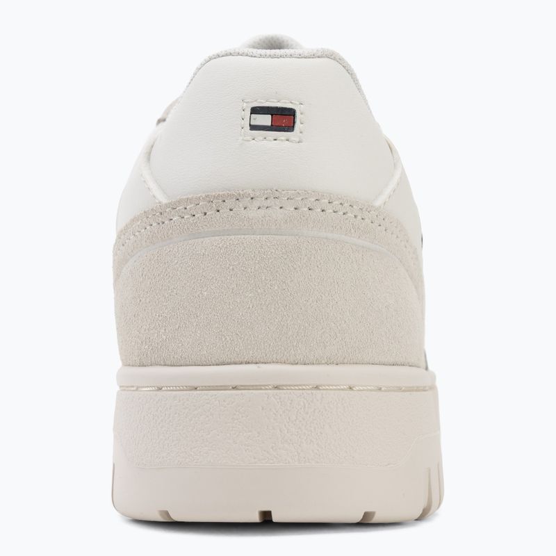 Взуття чоловіче Tommy Hilfiger Basket Core Leather Suede Mix ecru/street green 6