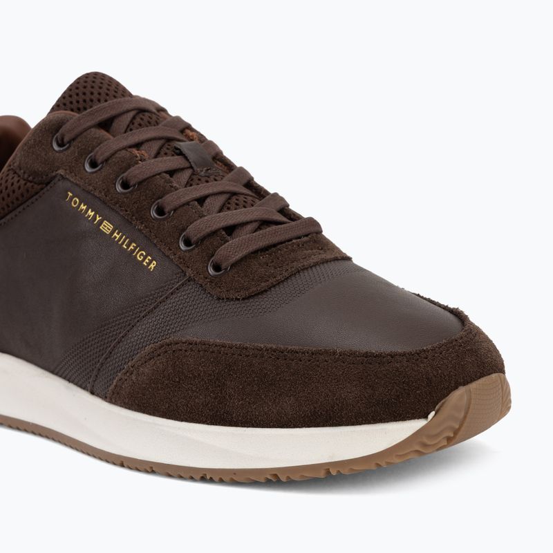 Взуття чоловіче Tommy Hilfiger Runner Suede Mix cocoa tracksuits 7
