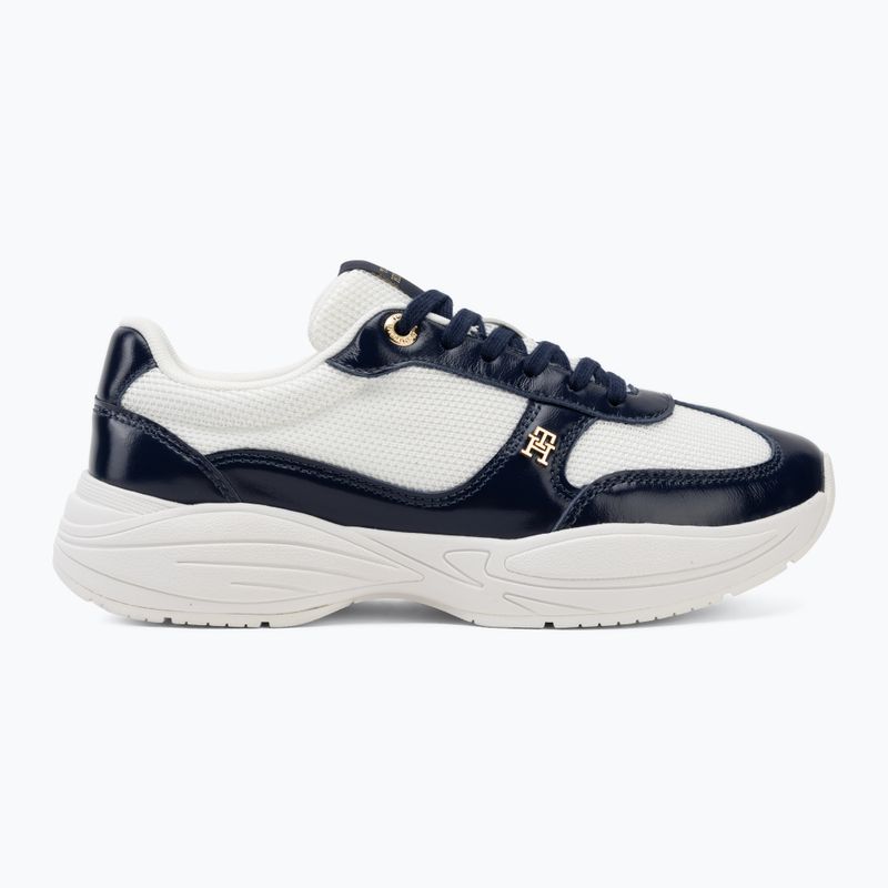 Взуття жіноче Tommy Hilfiger ModernRunner Shiny Leather yale navy 2