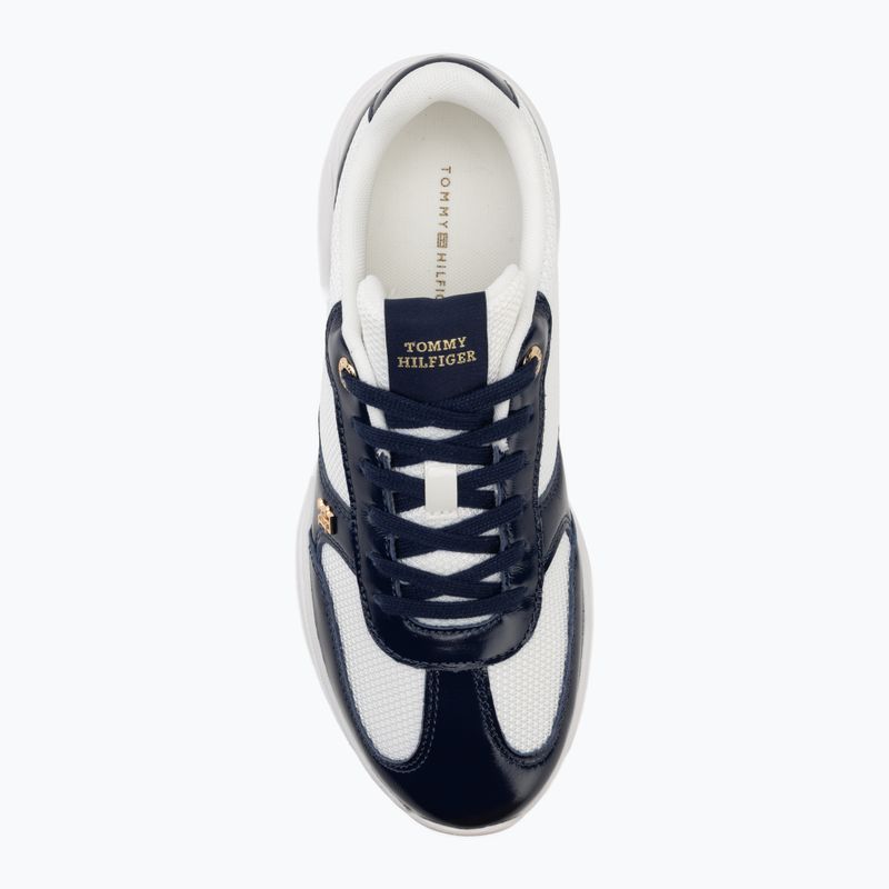 Взуття жіноче Tommy Hilfiger ModernRunner Shiny Leather yale navy 5