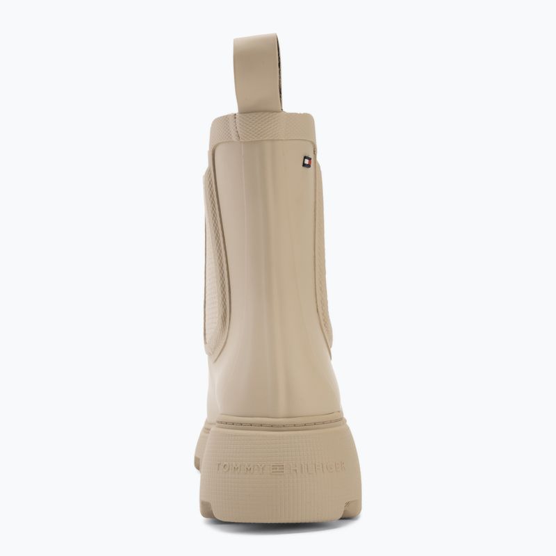 Галоші жіночі Tommy Hilfiger Rubber Flag Cleated classic beige 6