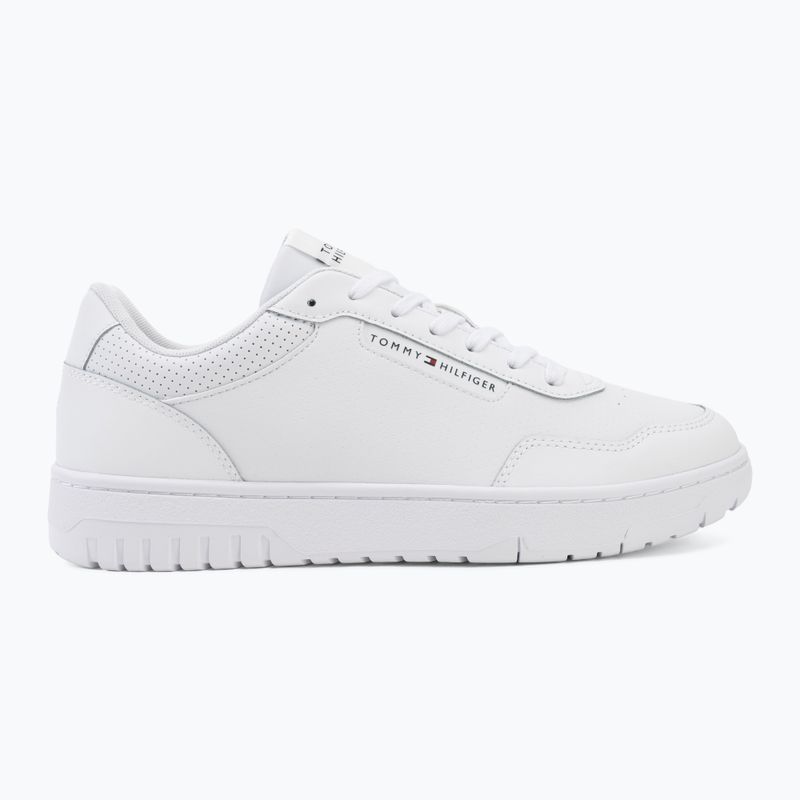 Взуття чоловіче Tommy Hilfiger Basket Core Leather white 2