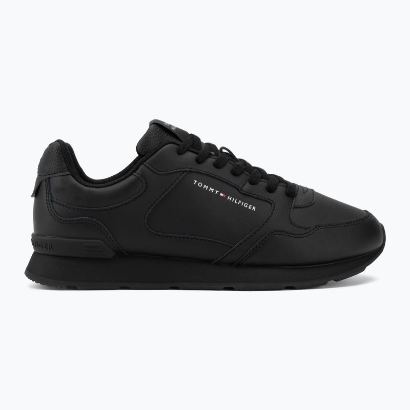 Взуття чоловіче Tommy Hilfiger Light Eva Runner Leather black 2
