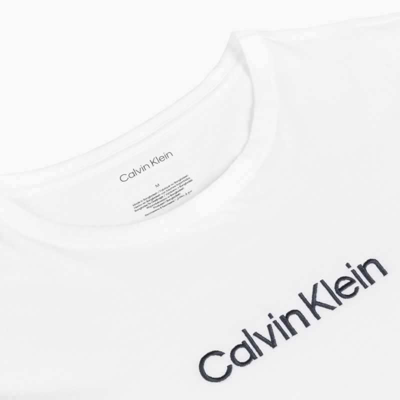 Футболка чоловіча Calvin Klein 000NM2748E Crew Neck classic white w/ blue nights 3