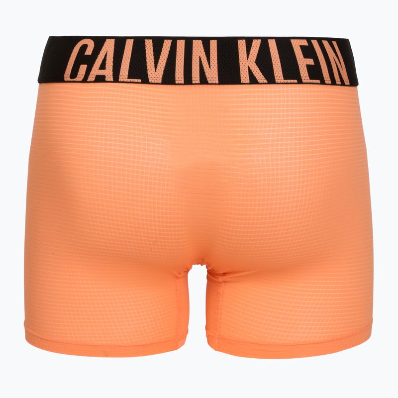 Боксерки чоловічі Calvin Klein LV00NB4665 Boxer Brief black/olive night/orange frosting 3