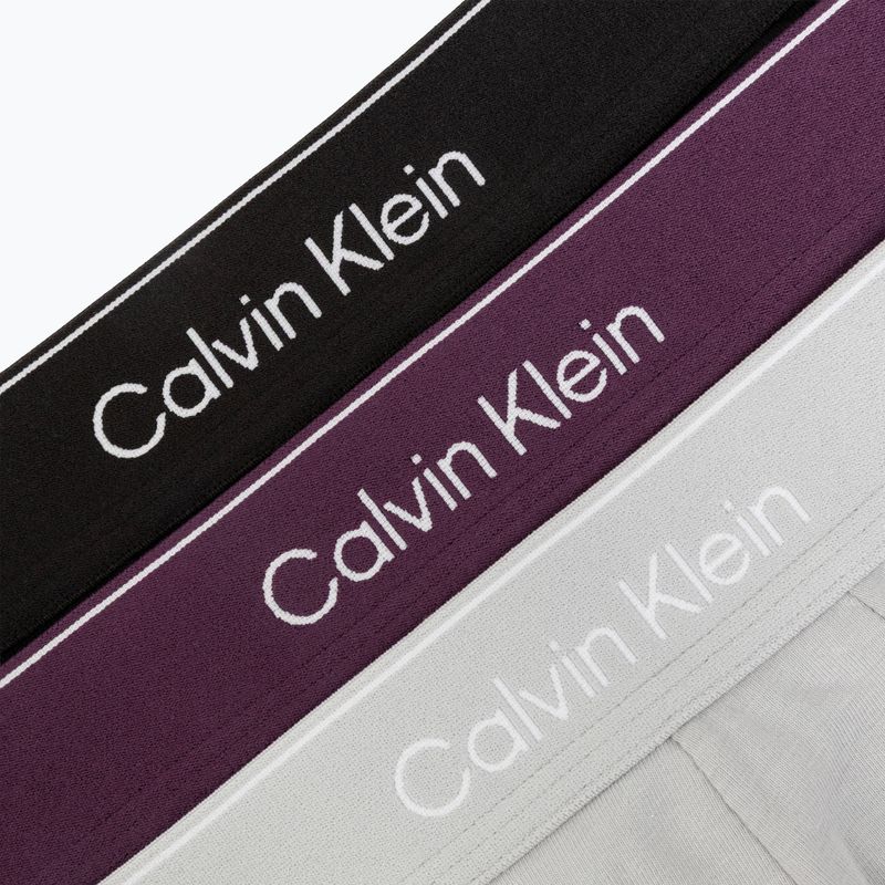 Боксерки чоловічі Calvin Klein LV00NB4394 Brief black/harbor mist/dark purple w/ dt 6
