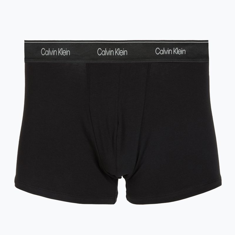 Боксерки чоловічі Calvin Klein LV00NB4575 Trunk black/goji berry/black 3