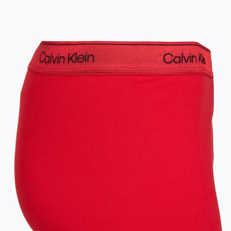 Боксерки чоловічі Calvin Klein LV00NB4575 Trunk black/goji berry/black 5