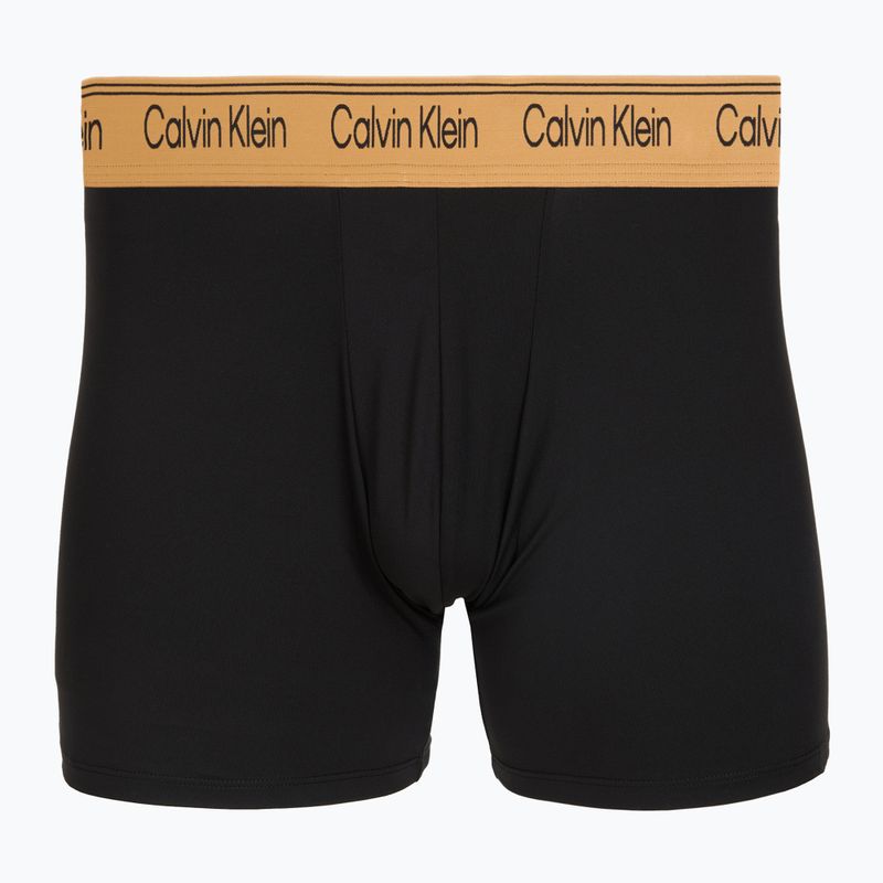 Боксерки чоловічі Calvin Klein LV00NB4410 Brief black w/bronze flash wb/black/oliv 2