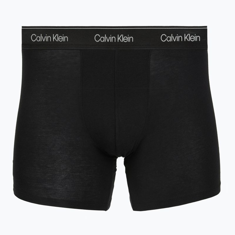 Боксерки чоловічі Calvin Klein LV00NB4576 Boxer Brief black/goji berry/black 3