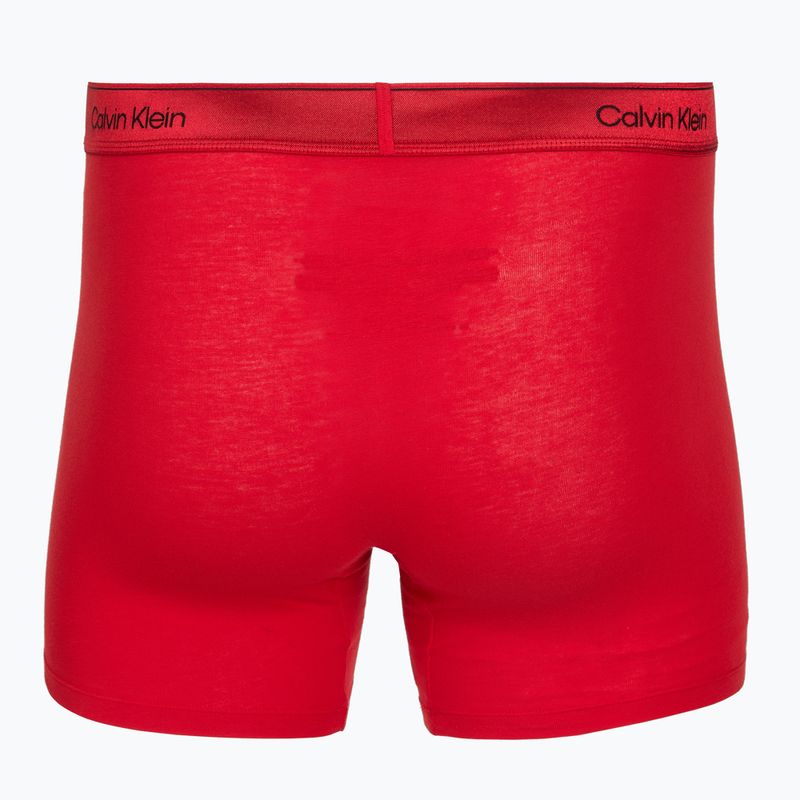 Боксерки чоловічі Calvin Klein LV00NB4576 Boxer Brief black/goji berry/black 4