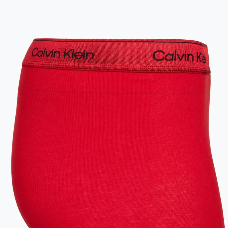 Боксерки чоловічі Calvin Klein LV00NB4576 Boxer Brief black/goji berry/black 5