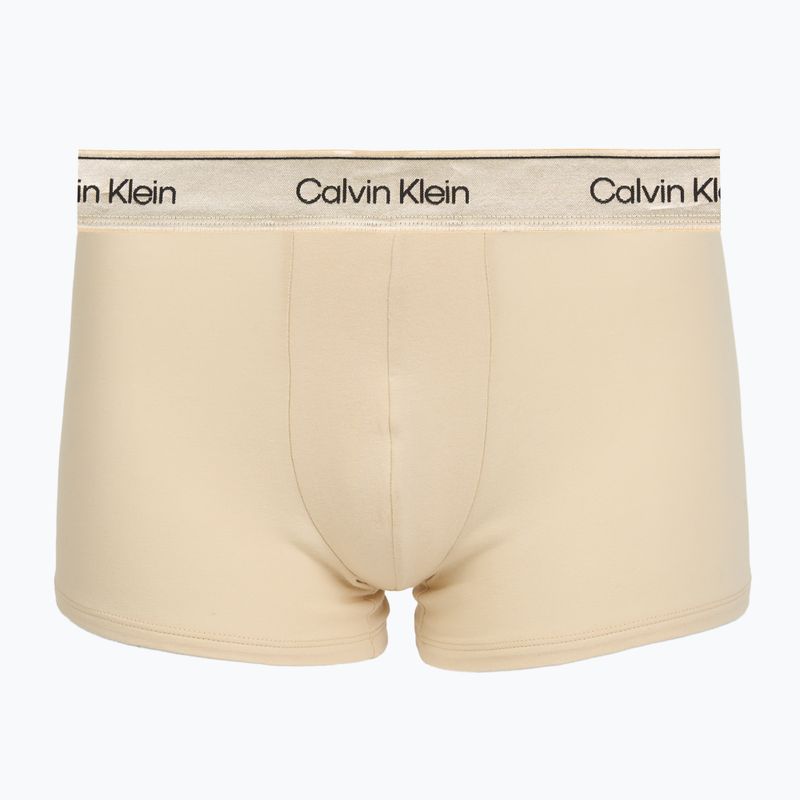 Боксерки чоловічі Calvin Klein LV00NB4575 Trunk black/brown cork/river sand 4