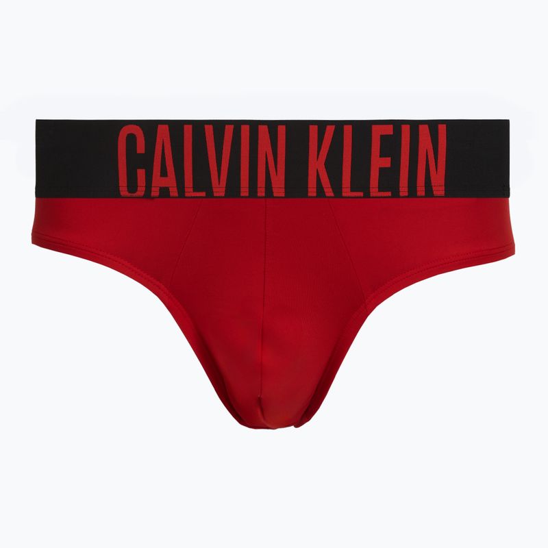 Труси чоловічі Calvin Klein 000NB3610A Hip Brief black/goji berry/aqua blue 3