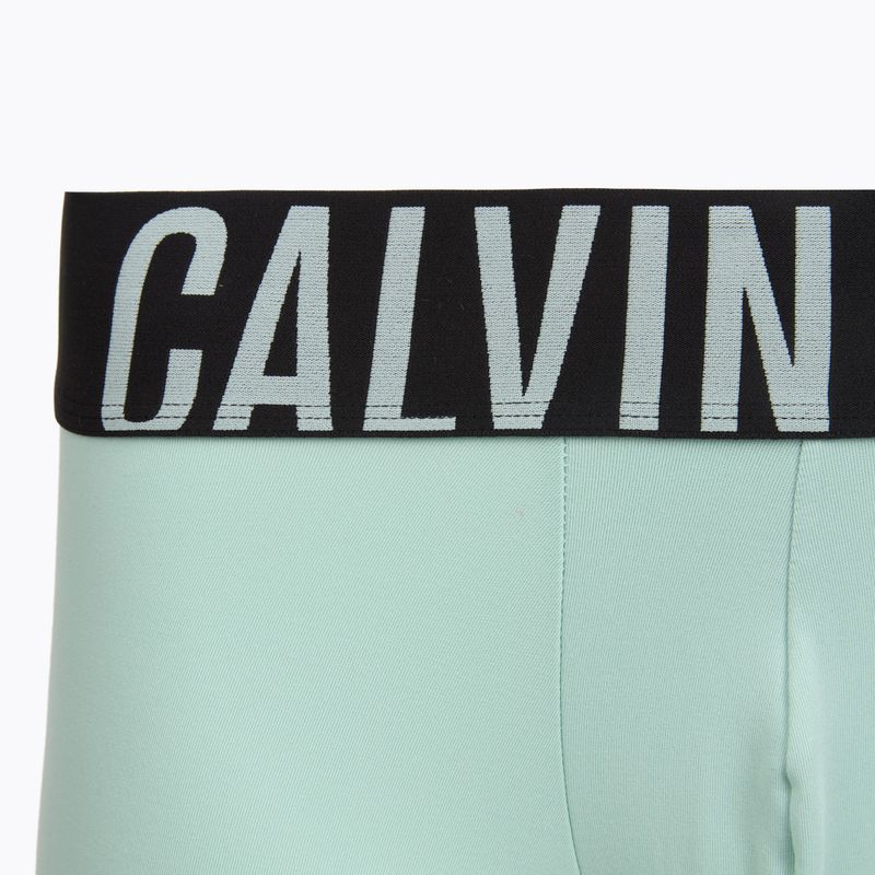 Боксерки чоловічі Calvin Klein 000NB3775A Trunk black/goji berry/aqua blue 6