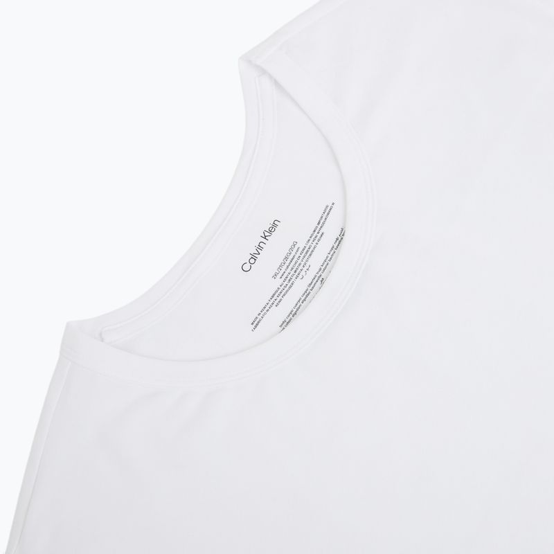 Футболка чоловіча Calvin Klein LV00NB4185 Crew Neck black w/ white emb/white w/ black e 6