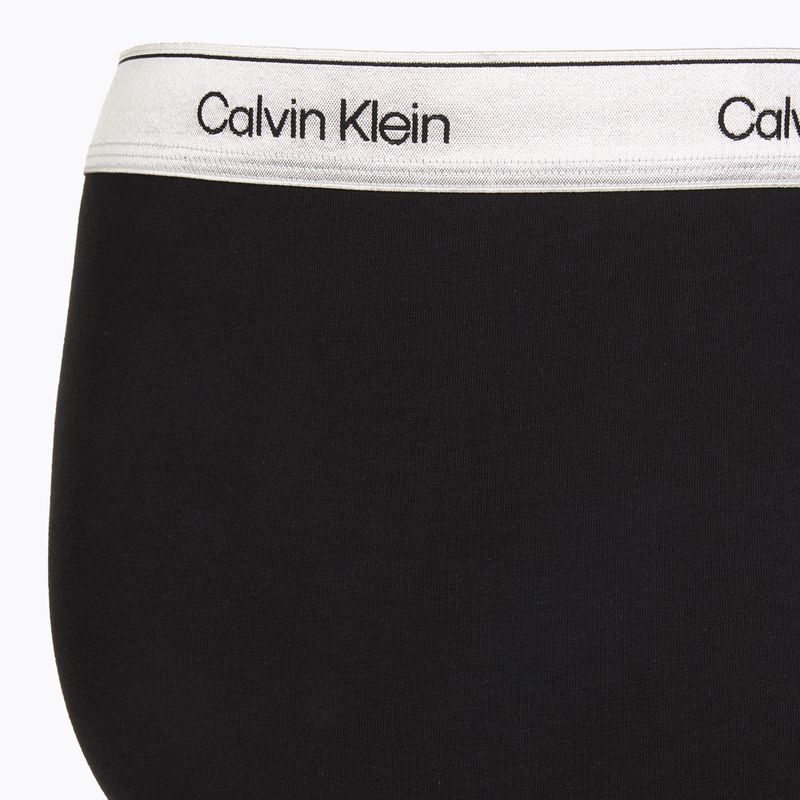 Боксерки чоловічі Calvin Klein LV00NB4731 Boxer Brief black w/ silver haze wbs 4