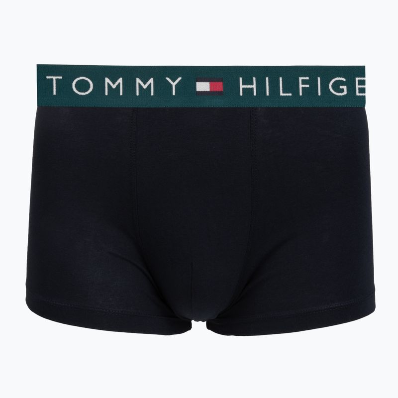 Боксерки чоловічі Tommy Hilfiger Trunk WB 3 pack nb//saf canvas/mnty grey/deep spru 2
