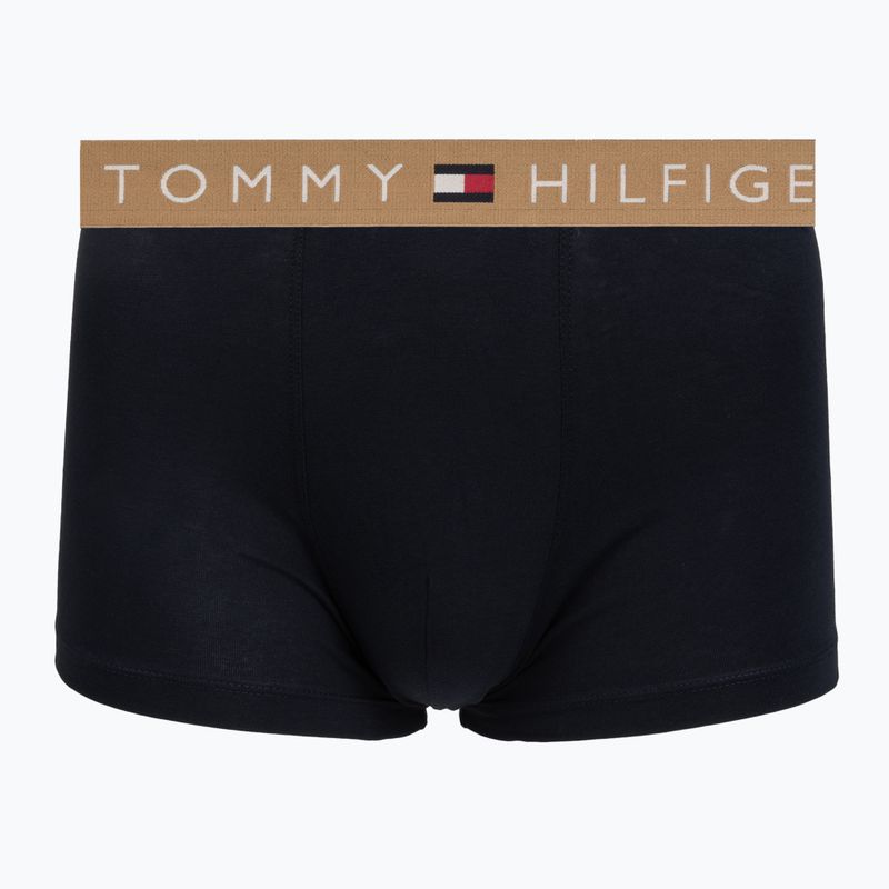 Боксерки чоловічі Tommy Hilfiger Trunk WB 3 pack nb//saf canvas/mnty grey/deep spru 3