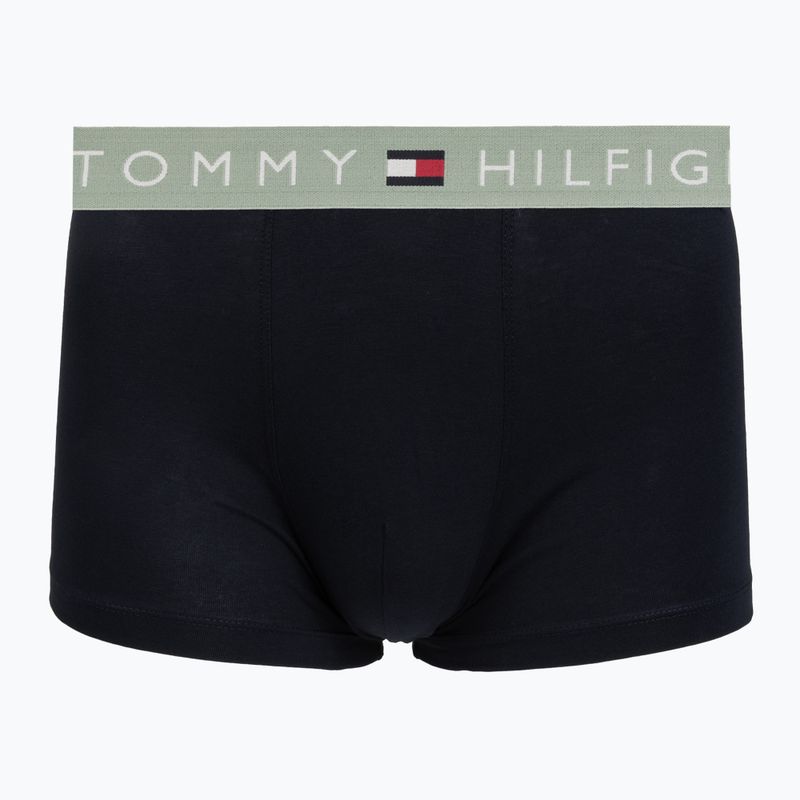 Боксерки чоловічі Tommy Hilfiger Trunk WB 3 pack nb//saf canvas/mnty grey/deep spru 4