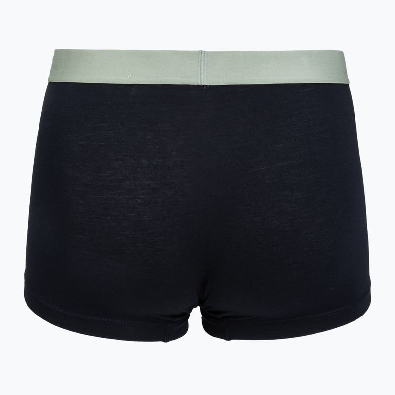 Боксерки чоловічі Tommy Hilfiger Trunk WB 3 pack nb//saf canvas/mnty grey/deep spru 5