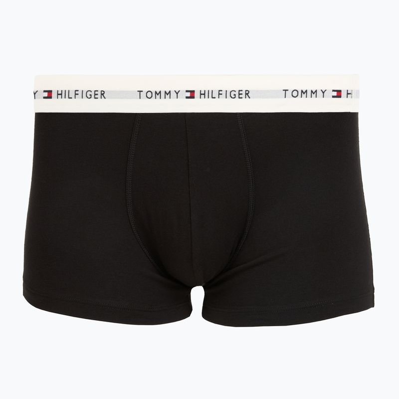 Боксерки чоловічі Tommy Hilfiger Trunk WB 3 pack nb//opu blu/orna green/ivory silk 2