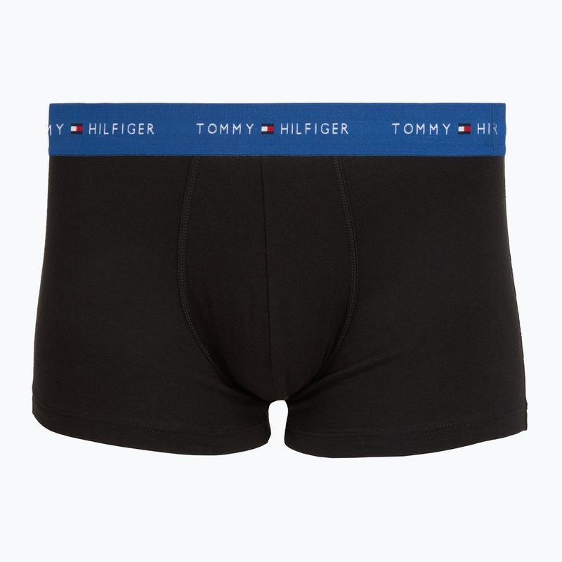 Боксерки чоловічі Tommy Hilfiger Trunk WB 3 pack nb//opu blu/orna green/ivory silk 3