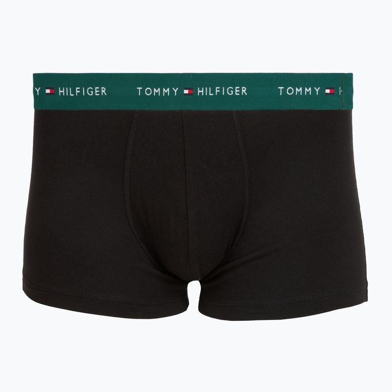 Боксерки чоловічі Tommy Hilfiger Trunk WB 3 pack nb//opu blu/orna green/ivory silk 4