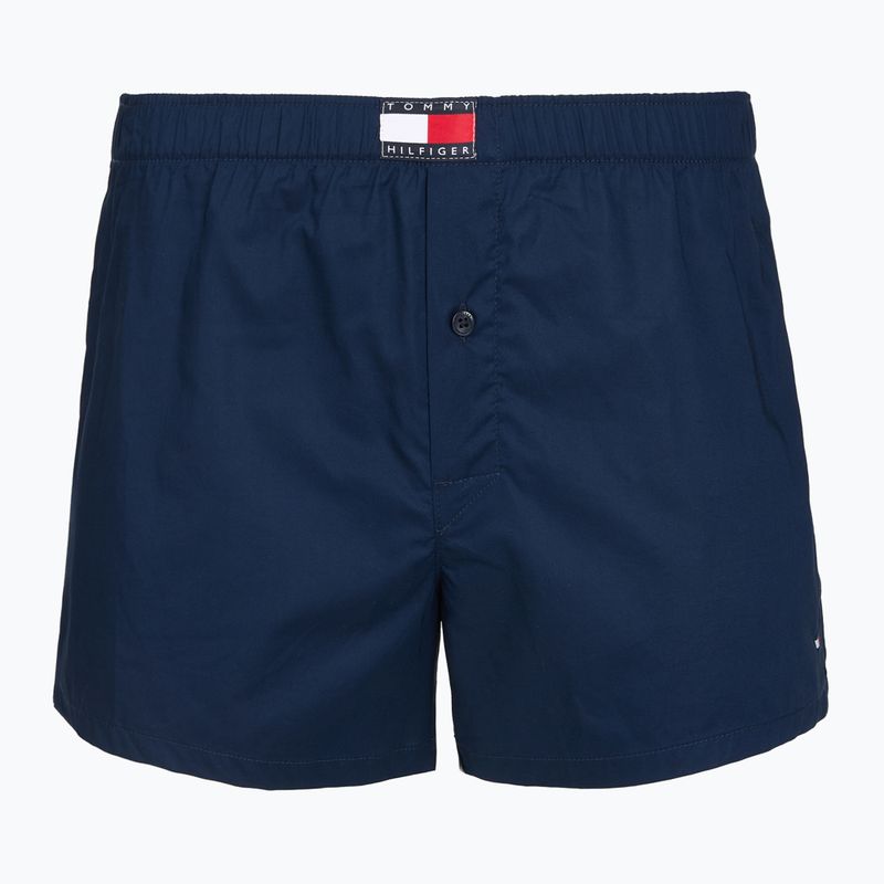 Боксерки чоловічі Tommy Hilfiger Woven Boxer Print 3 pack chambray flag/carb navy/c navy flag 2