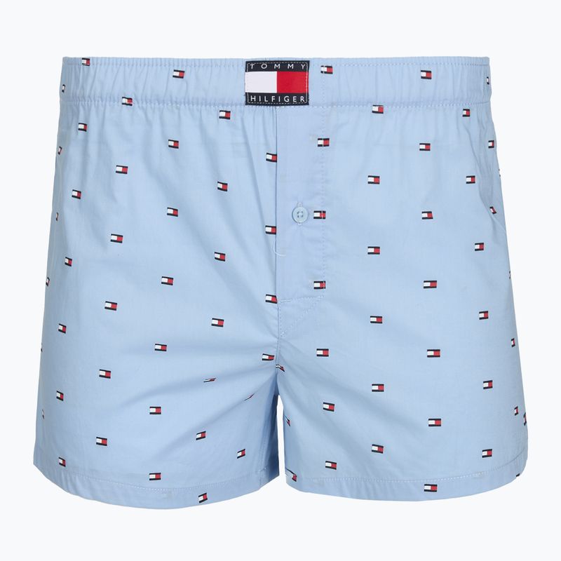 Боксерки чоловічі Tommy Hilfiger Woven Boxer Print 3 pack chambray flag/carb navy/c navy flag 5