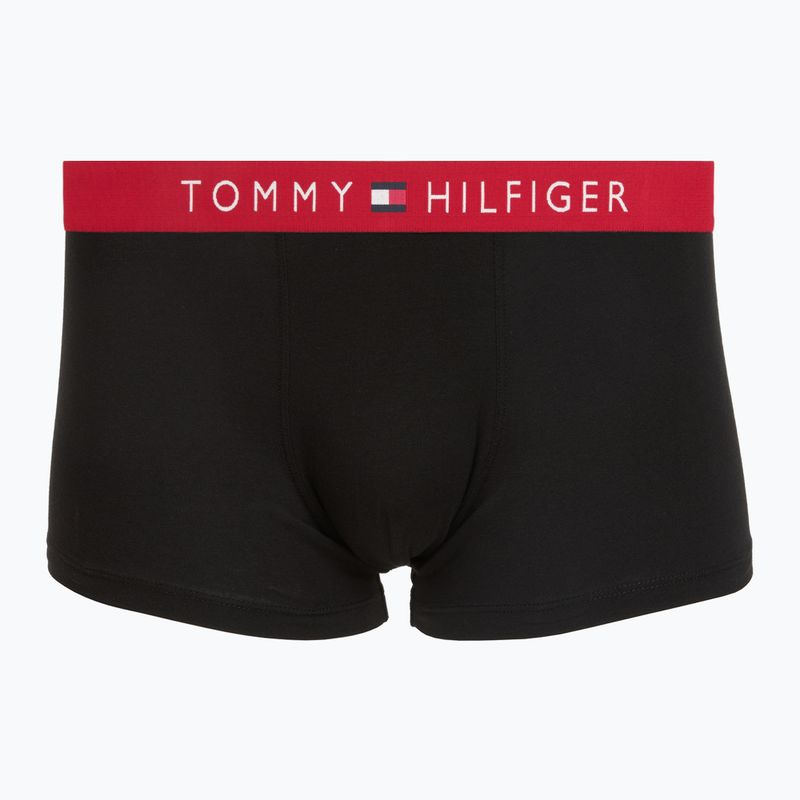 Боксерки чоловічі Tommy Hilfiger Trunk WB 3 pack medium red/rasp juice/burgundy 2
