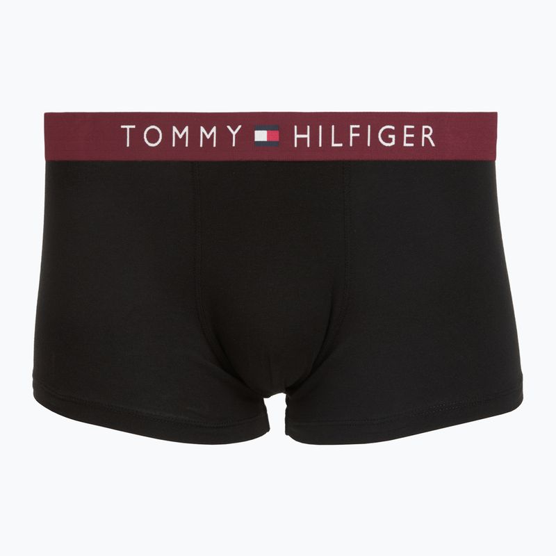 Боксерки чоловічі Tommy Hilfiger Trunk WB 3 pack medium red/rasp juice/burgundy 4