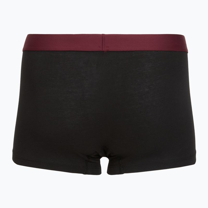 Боксерки чоловічі Tommy Hilfiger Trunk WB 3 pack medium red/rasp juice/burgundy 5