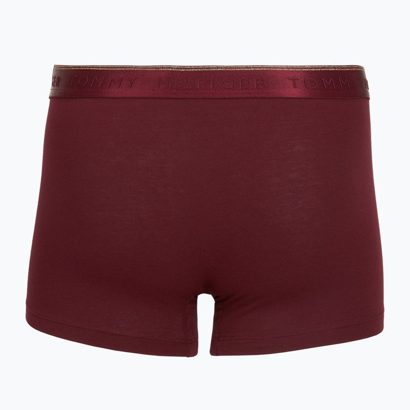 Боксерки чоловічі Tommy Hilfiger Trunk 3 pack navy blue/nocturnal green/burgundy 5