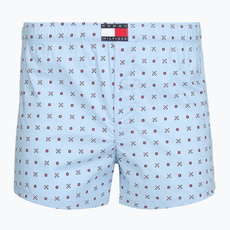 Боксерки чоловічі Tommy Hilfiger Woven Boxer Print 3 pack rwb foulard/med red/rwb w chck 2
