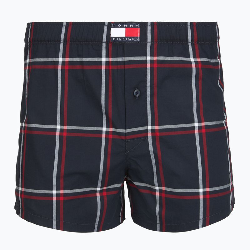 Боксерки чоловічі Tommy Hilfiger Woven Boxer Print 3 pack rwb foulard/med red/rwb w chck 4