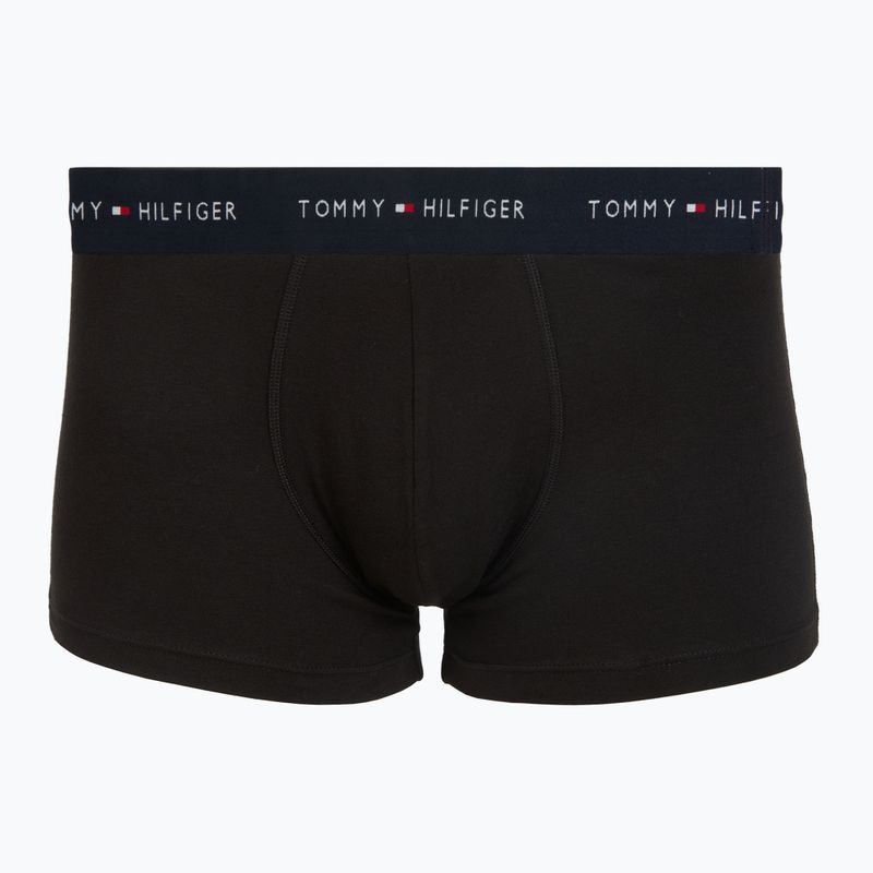 Боксерки чоловічі Tommy Hilfiger Trunk WB 7 pack black/whit/lava/sky blue/navy blue/ter red/ut ol 7