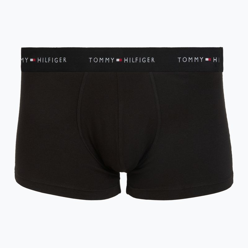 Боксерки чоловічі Tommy Hilfiger Trunk WB 7 pack black/whit/lava/sky blue/navy blue/ter red/ut ol 8
