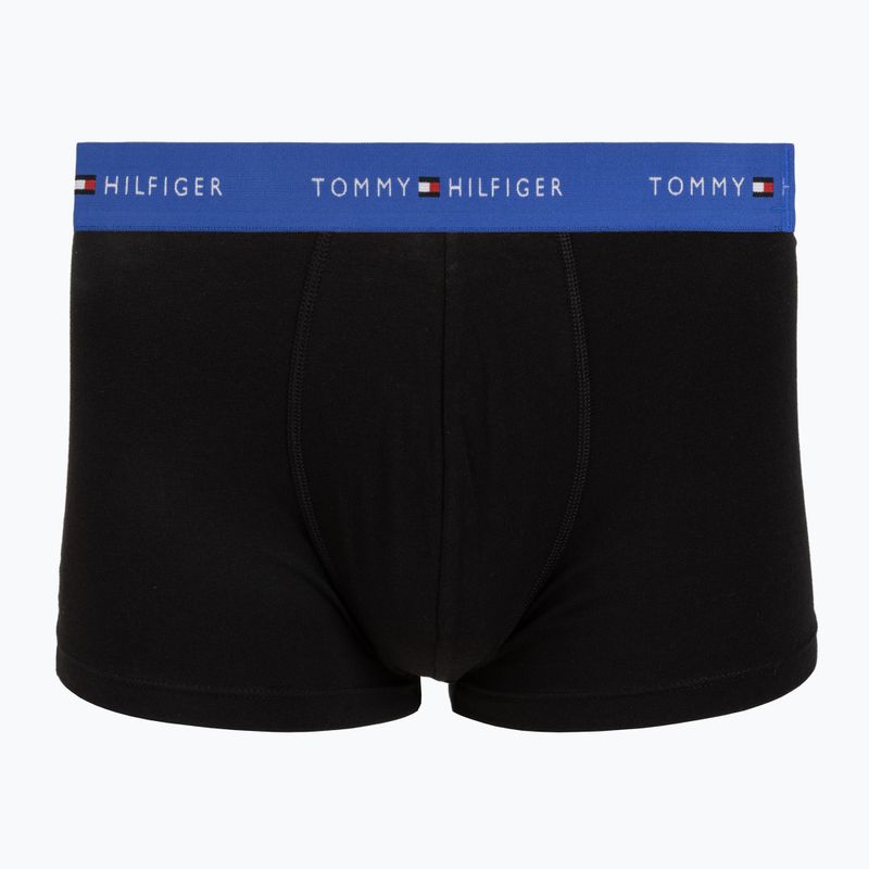 Боксерки чоловічі Tommy Hilfiger Trunk WB 5 pack black/fr red/bon pk/als green/no blue 4