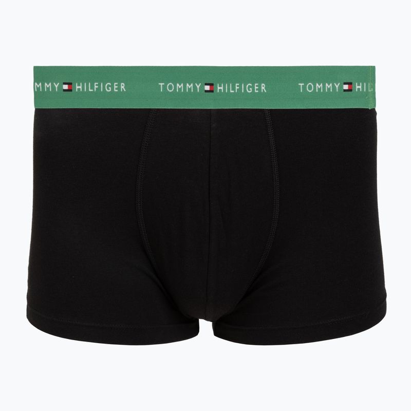 Боксерки чоловічі Tommy Hilfiger Trunk WB 5 pack black/fr red/bon pk/als green/no blue 5